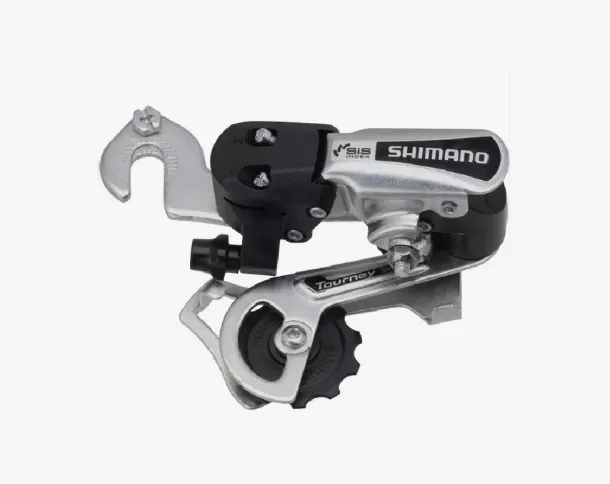 Переключатель задний Shimano Tourney TY21-B 6 скор., крепление на ось (обратное) серебристый