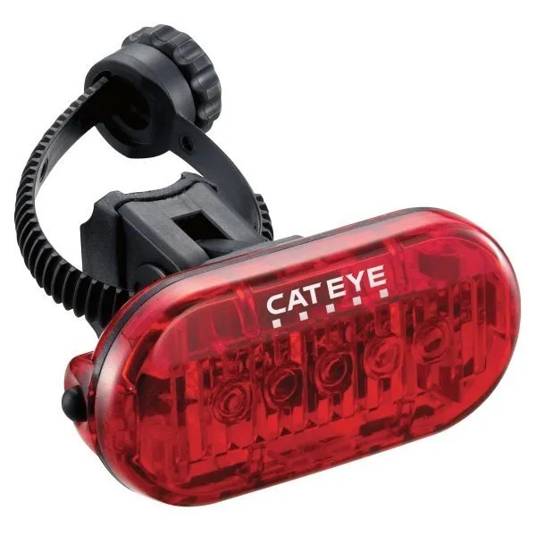 Фонарь 8-12039017 задний  OMNI 3 TL-LD135 2хААА, 3 светодиода, 3 режима, 41.6 гр CAT EYE NEW