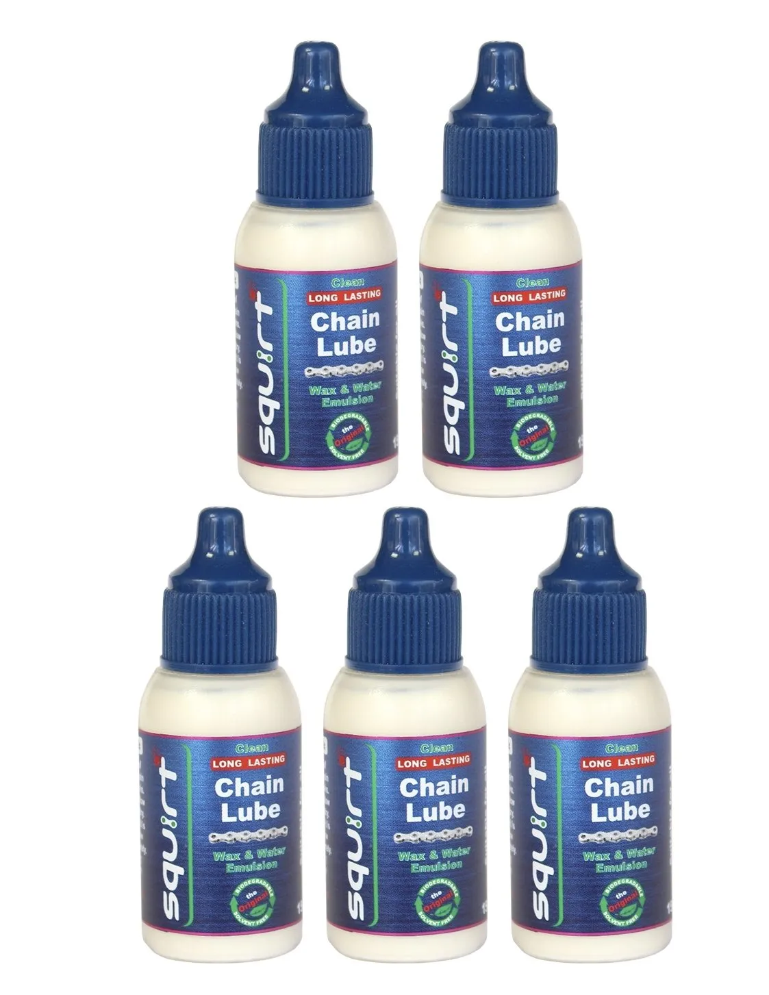 Смазка цепи Squirt Chain Lube, 100% bio, E-Bike, 15мл.