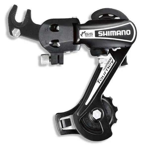 Перек-ль задний Shimano Tourney, TY21-B,GS, 6ск. на ось