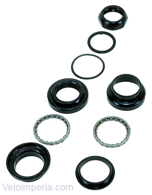 Рулевой набор 5-390508 прогул. сталь резьба 1 1/8" HEAD 28,6/34/30мм черный